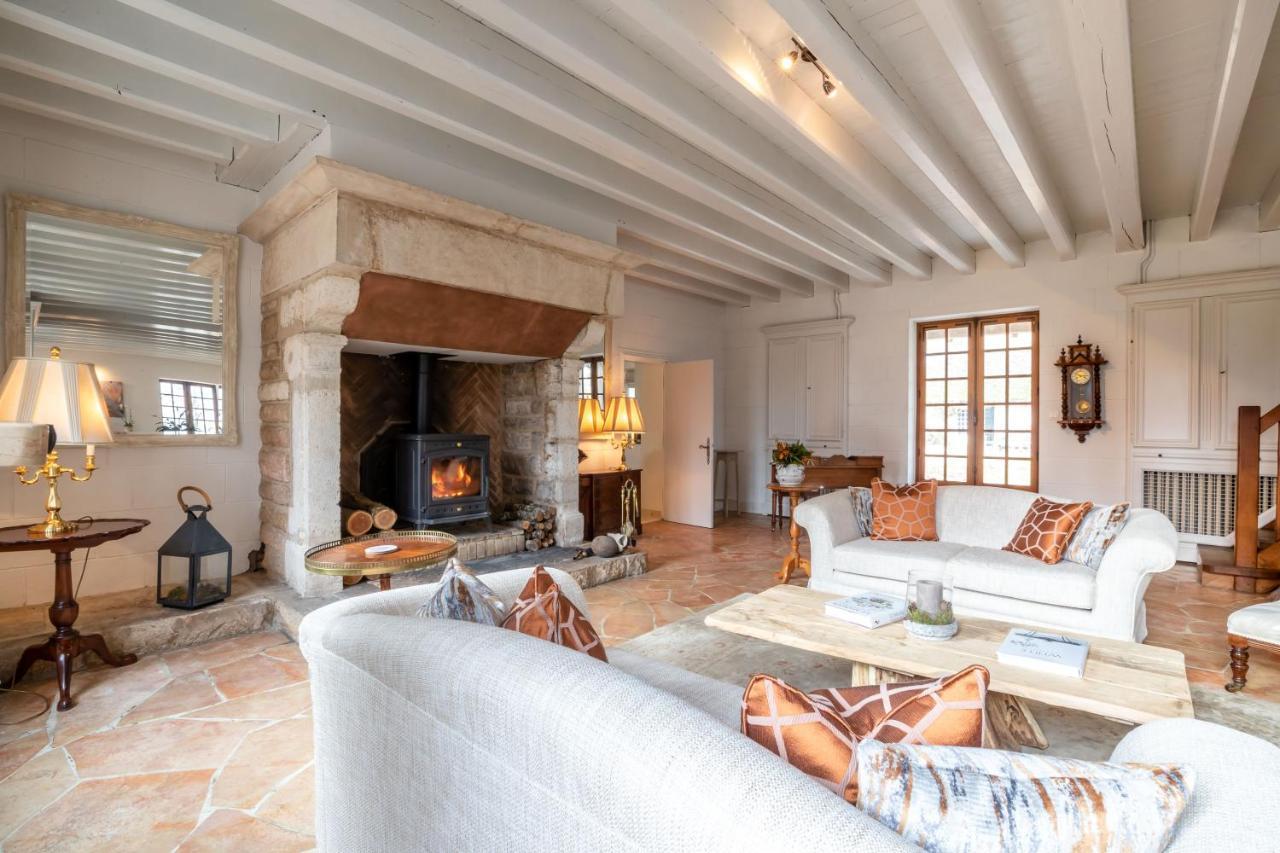 Bed and Breakfast Domaine De L'Oiseau Gergy Exterior foto