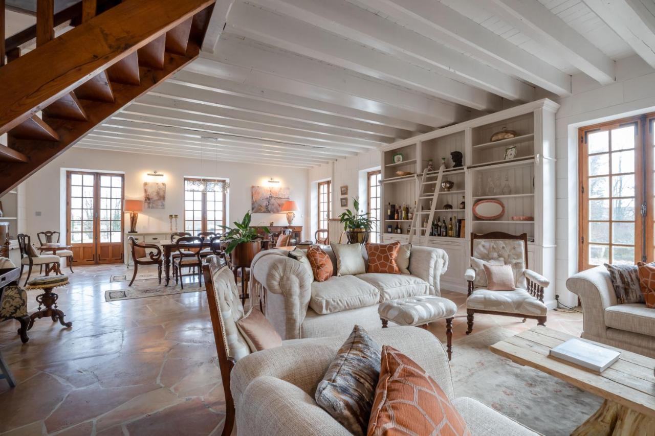 Bed and Breakfast Domaine De L'Oiseau Gergy Exterior foto